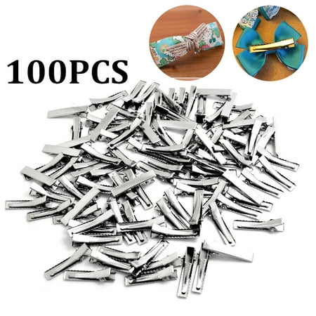 Details about / 50Pcs Prong Alligator Hair Clips Barrette For Bows DIY Accessories Hairpins E7O2